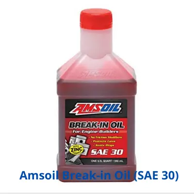 Amsoil Break-in Oil (SAE 30)
