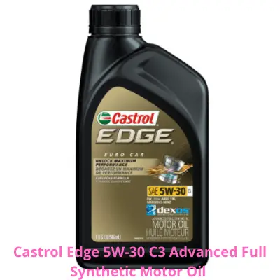 Castrol Edge 5W-30 C3 Advanced Full Synthetic Motor Oil 