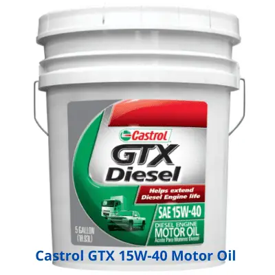 Castrol GTX 15W-40 Motor Oil 