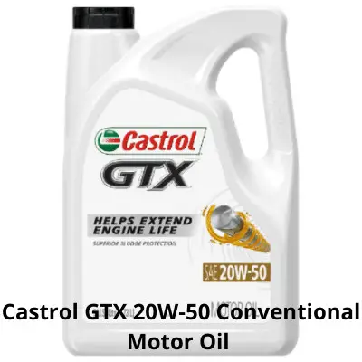 Castrol GTX 20W-50 Conventional Motor Oil 