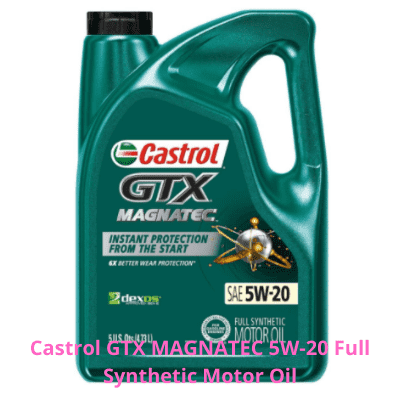 Castrol GTX MAGNATEC 5W-20 Full Synthetic Motor Oil