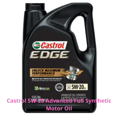 Castrol 5W-20 Advanced Full Synthetic Motor Oil