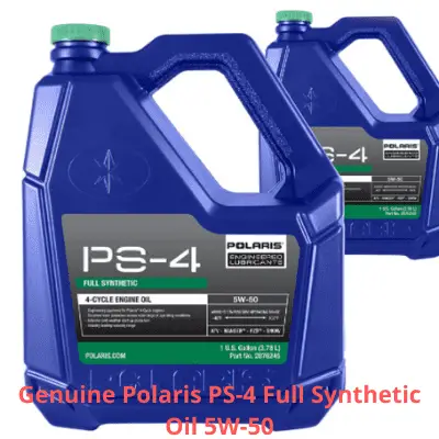 Genuine Polaris PS-4 Full Synthetic Oil 5W-50
