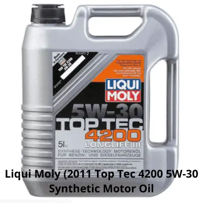Liqui Moly (2011 Top Tec 4200 5W-30 Synthetic Motor Oil