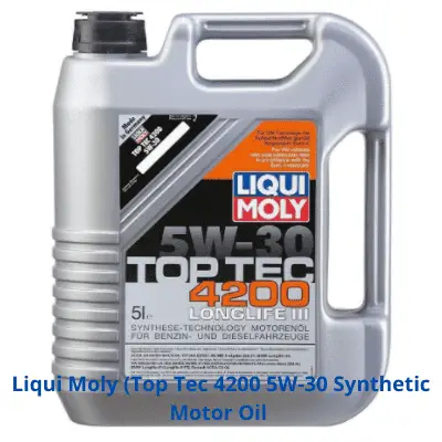 Liqui Moly (Top Tec 4200 5W-30 Synthetic Motor Oil 