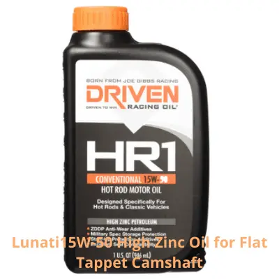 Lunati15W-50 High Zinc Oil for Flat Tappet Camshaft