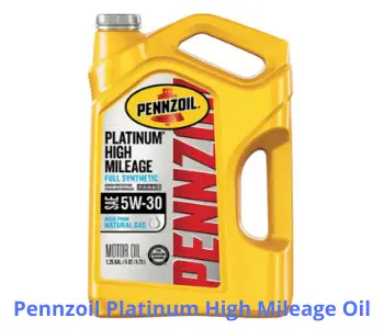 Pennzoil Platinum High Mileage Oil