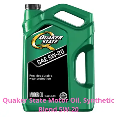 Quaker State Motor Oil, Synthetic Blend 5W-20