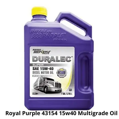 Royal Purple 43154 15w40 Multigrade Oil 