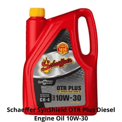 Schaeffer SynShield OTR Plus Diesel Engine Oil 10W-30