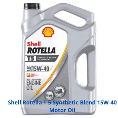 Shell Rotella T 5 Synthetic Blend 15W-40 Motor Oil