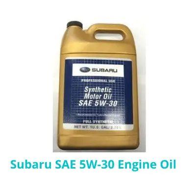 Subaru SAE 5W-30 Engine Oil