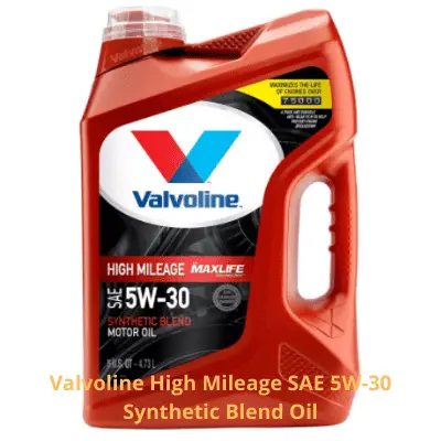 Valvoline High Mileage SAE 5W-30 Synthetic Blend Oil