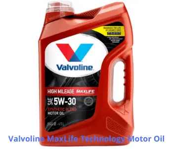 Valvoline MaxLife Technology Motor Oil
