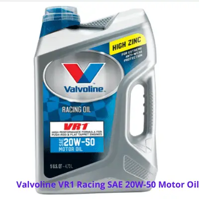 Valvoline VR1 Racing SAE 20W-50 Motor Oil