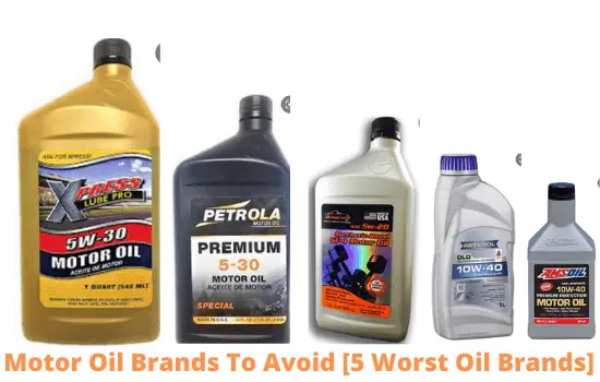 motor oil brands to avoid
