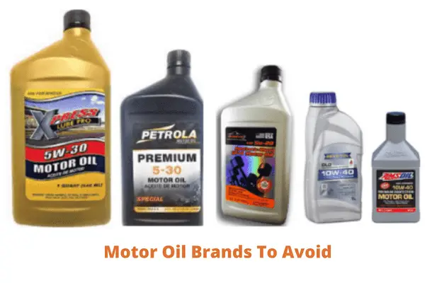 motor oil brands to avoid