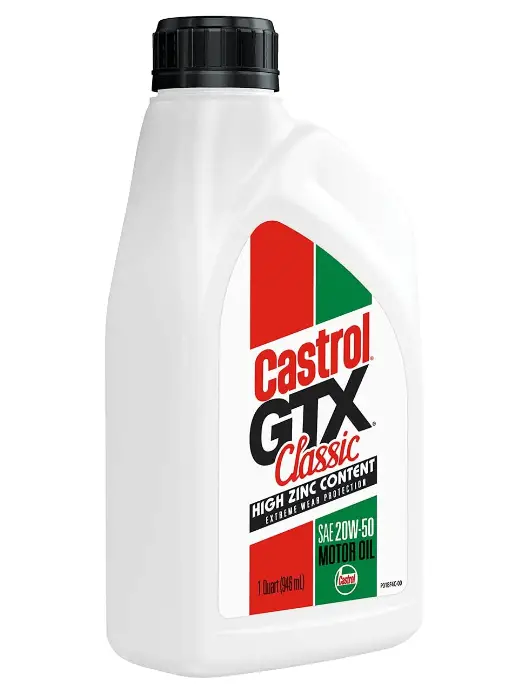 Castrol zinc oil brand