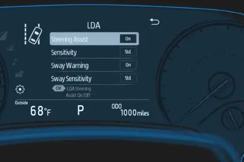  LDA diagram  toyota camry