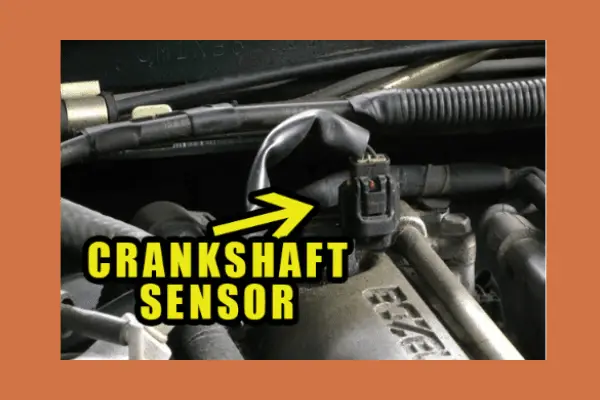  faulty crankshaft sensor