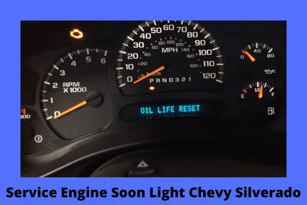 service engine soon light chevy silverado