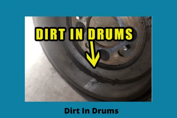 dirt in drums