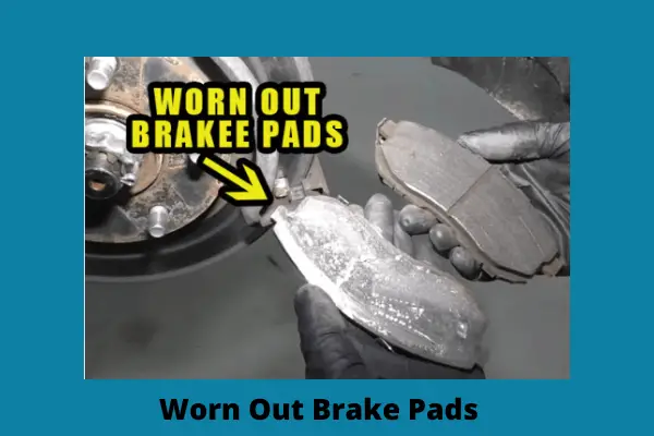 worn out brake pads