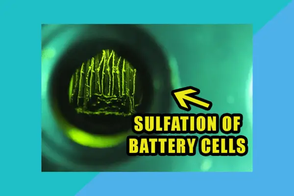 sulfation of battery cell