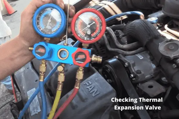 checking thermal expansion valve