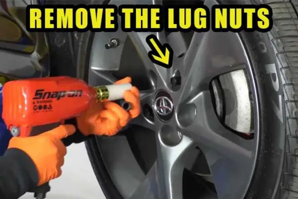 remove the lug nuts