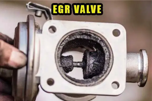 stuck EGR valve