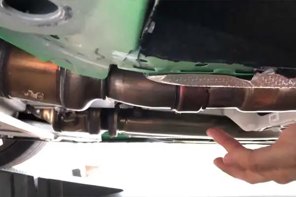 incorrect  installation of the new exhaust system