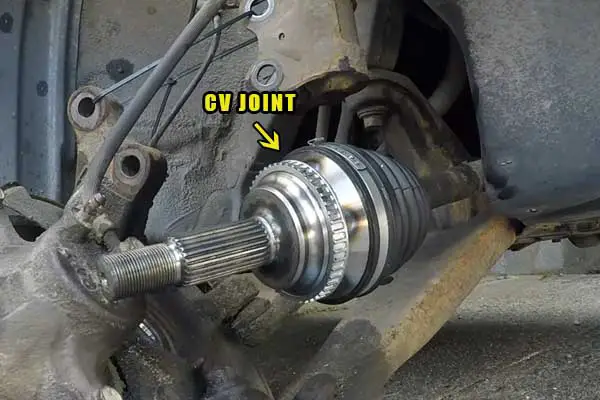 damaged car CV joints