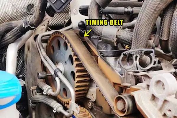 loose or worn out timing belt
